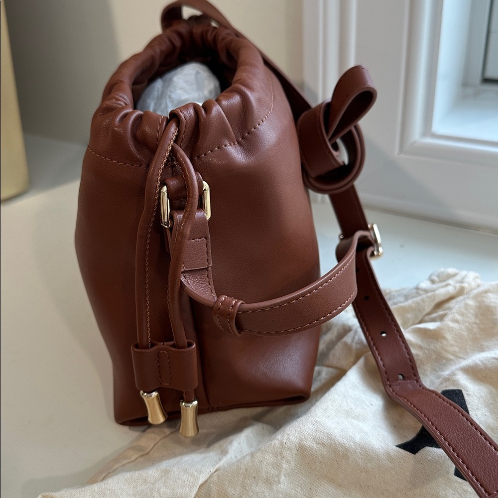 A.P.C Ninon Mini bag in Hazelnut, New with Dust Bag - Picture 4 of 15